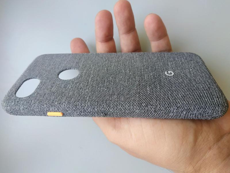 Протиударний чохол Official Fabric Case GA00791 для Google Pixel 3a (5.6") Fog - фото 6