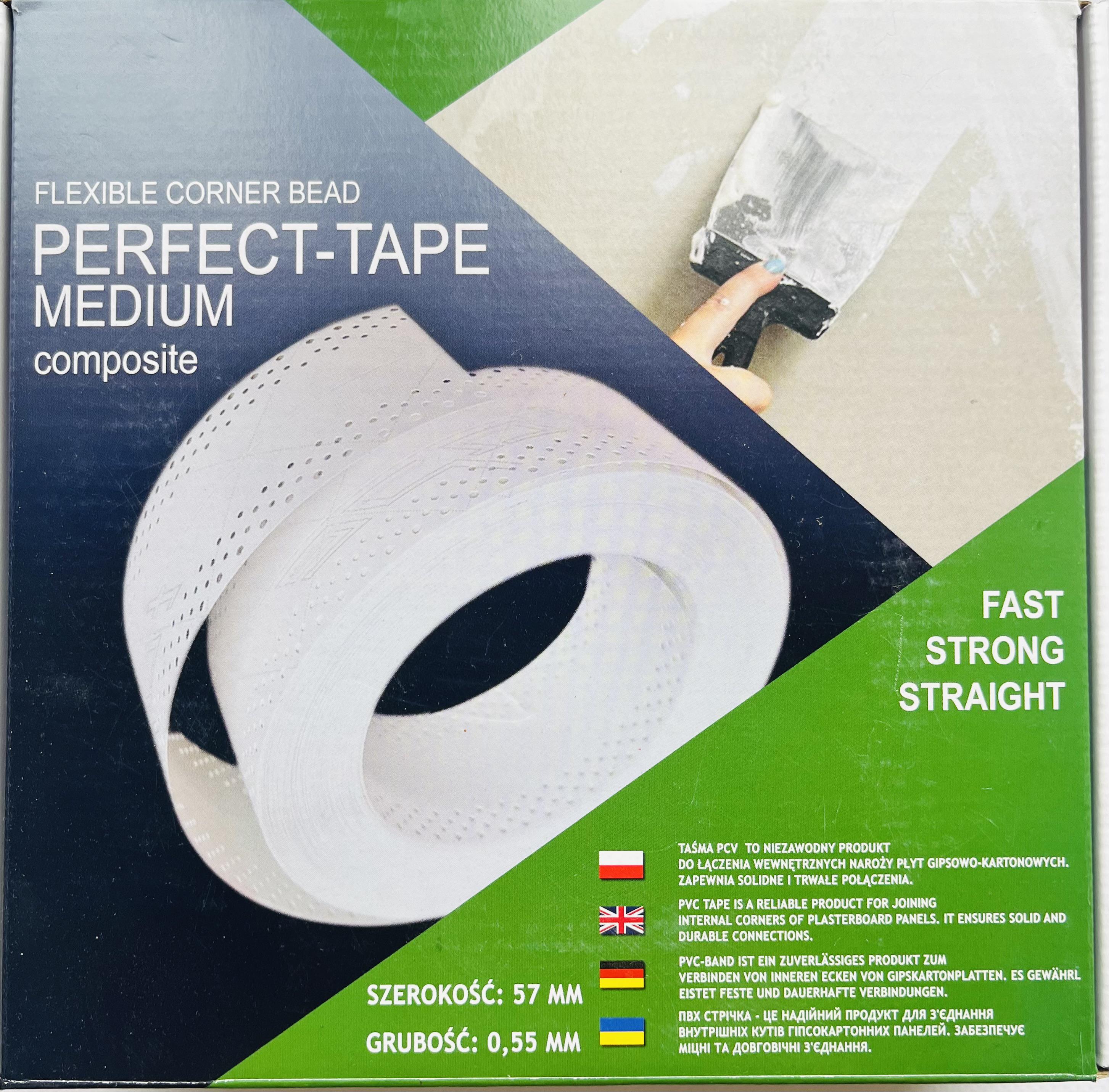 Лента композитная для внутренних углов Perfect-TAPE Medium 30 м (5214702) - фото 4 Лента композитная для внутренних углов Perfect-TAPE Medium 30 м (5214702) - фото 4