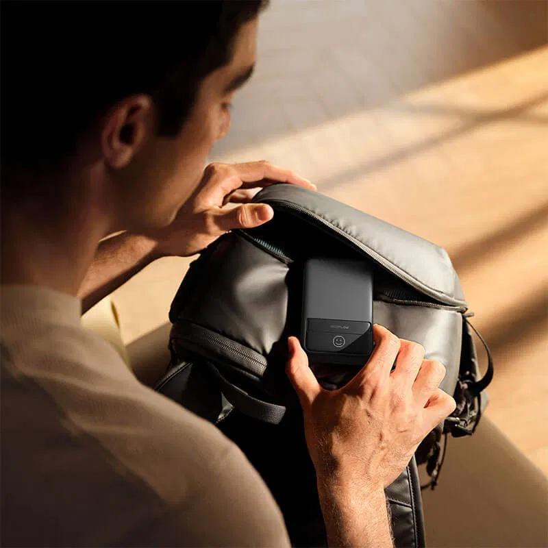 Повербанк магнитный EcoFlow RAPID 10000 Qi2 65 Вт Black (f10fba71) - фото 6