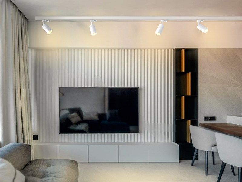 Светильник светодиодный трековый Videx VL-SPF06C-W под лампу GU10 Белый (8927) - фото 4