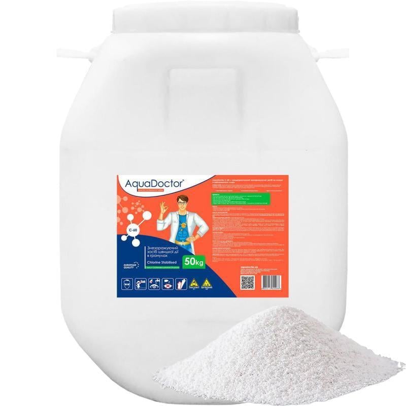 Хлор шоковый Aquadoctor C60 50 кг гранулы