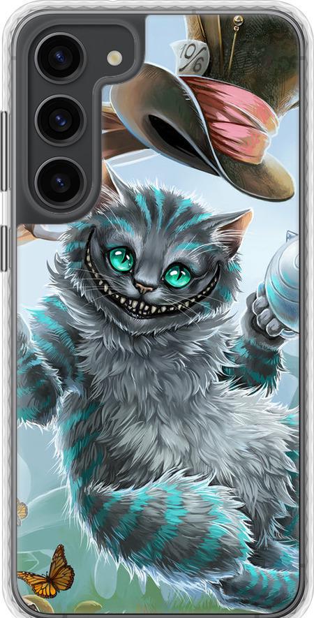 Чехол на Samsung Galaxy S23 Plus Чеширский кот 2 (3993pc-2905-42517)