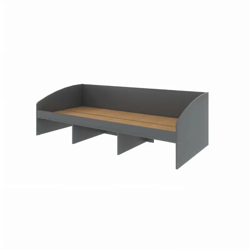 Ліжко односпальне Комфорт-3 80х190 см Графіт (26788542) - фото 4 Ліжко односпальне Комфорт-3 80х190 см Графіт (26788542) - фото 4