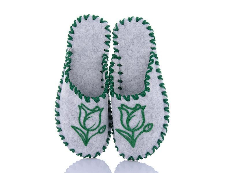 Тапочки фетровые женские VENDS 213 р. 36-37 Серый