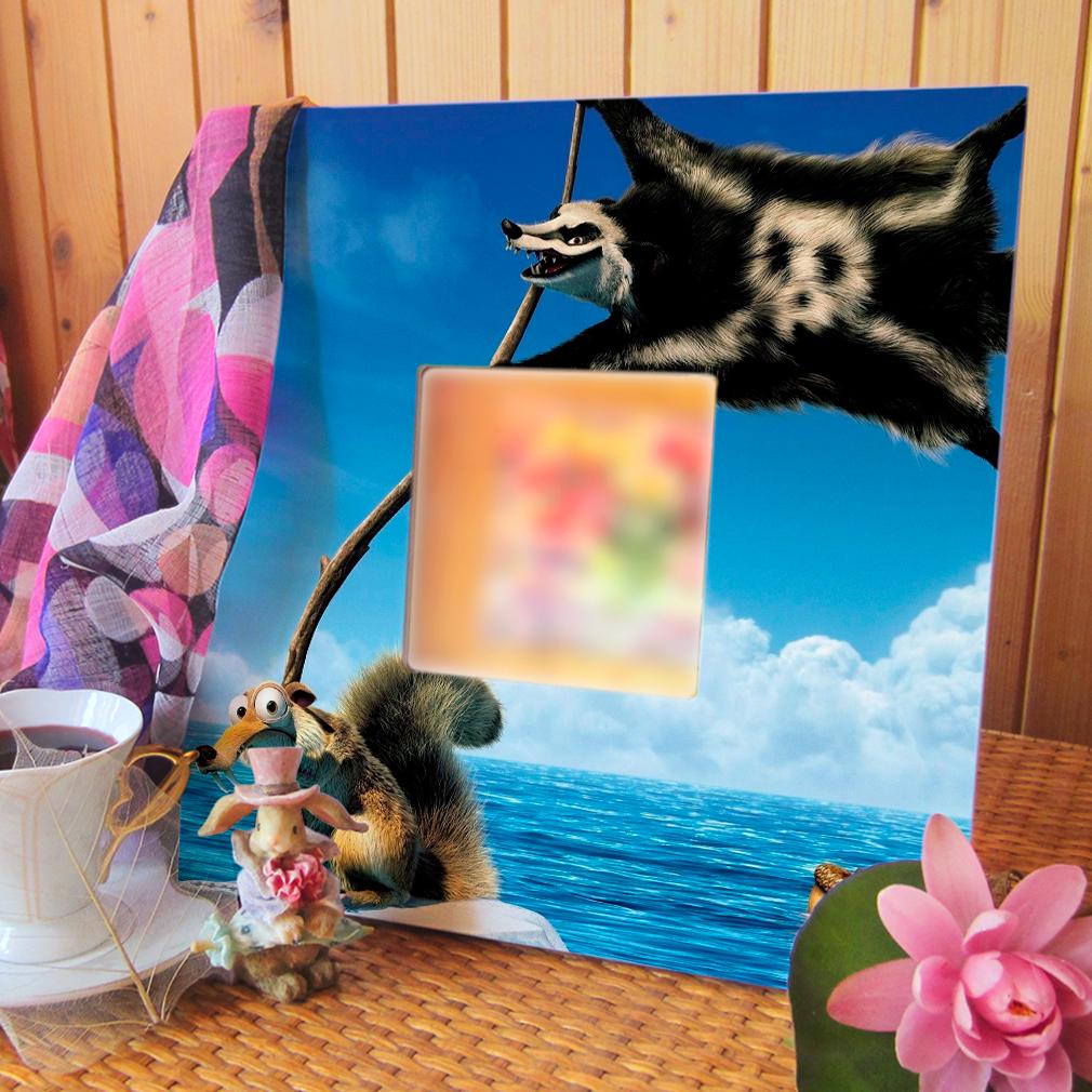 Дзеркало декоративне Мультфільм «Ice Age» 260х260 мм (M00851) - фото 3 Дзеркало декоративне Мультфільм «Ice Age» 260х260 мм (M00851) - фото 3