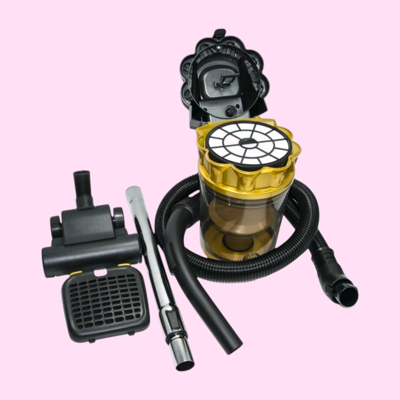 Пилосос із турбощіткою Domotec для сухого прибирання з циклонним контейнером 3600 Вт 4 л (MS-4408) - фото 9