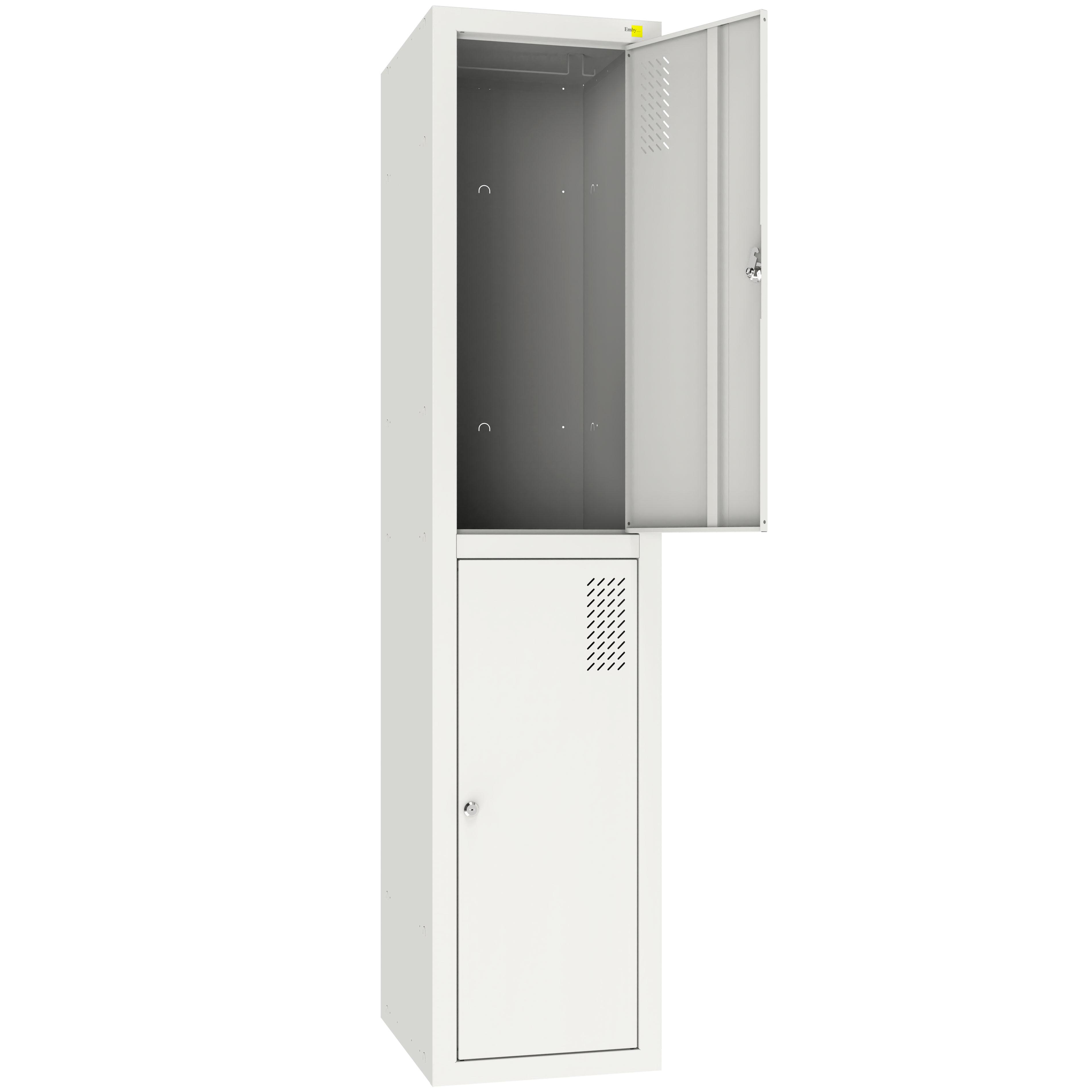 Шафа для одягу ШОМ-400/1/2 металева (9700085) - фото 2 Шафа для одягу ШОМ-400/1/2 металева (9700085) - фото 2