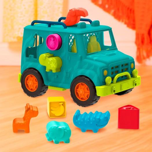 Игровой набор-сортер Грузовик Сафари Морской (BX2024Z-ks) - фото 3