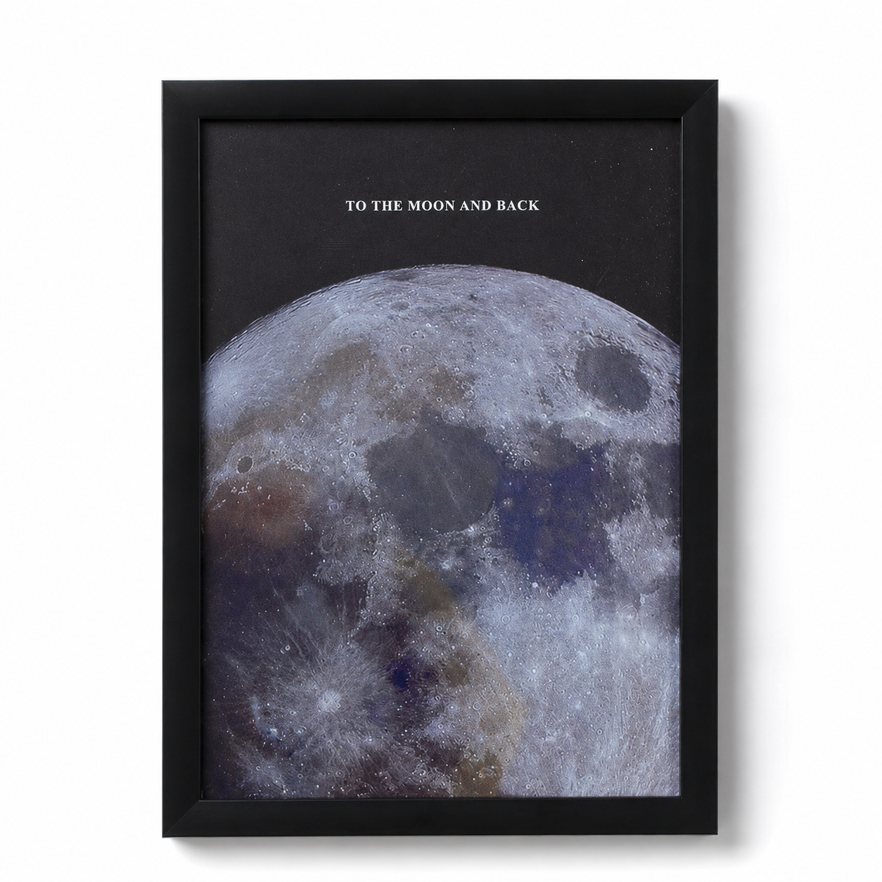Постер в рамке To the moon and back A3 30x42 см (MT3_20L009) Постер в рамке To the moon and back A3 30x42 см (MT3_20L009)