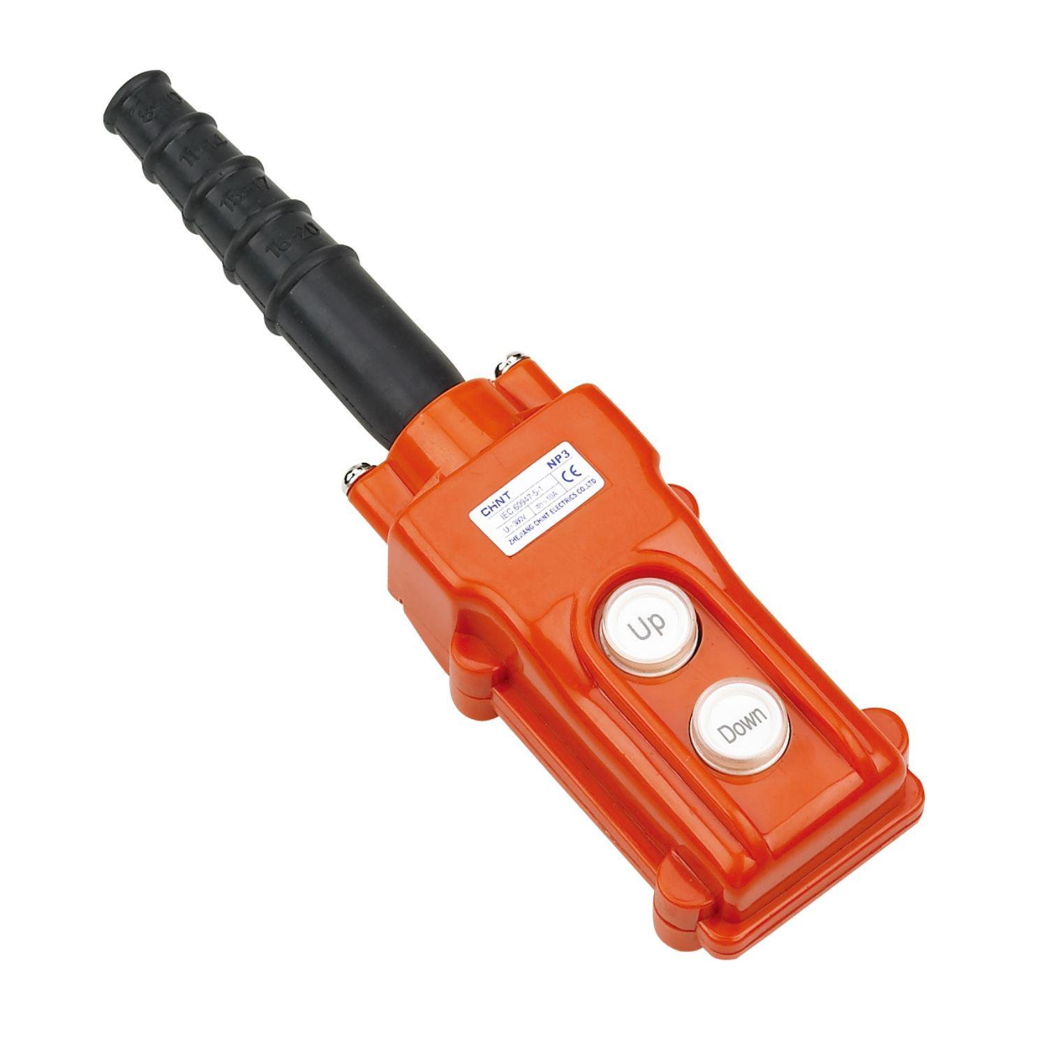 Пост тельферний CHINT NP3-1 2-положення 2NO IP65 (586051)