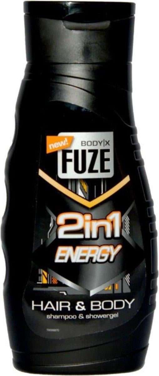 Гель для душа Body-X Fuze 2в1 Energy 300 мл (8718692417250)