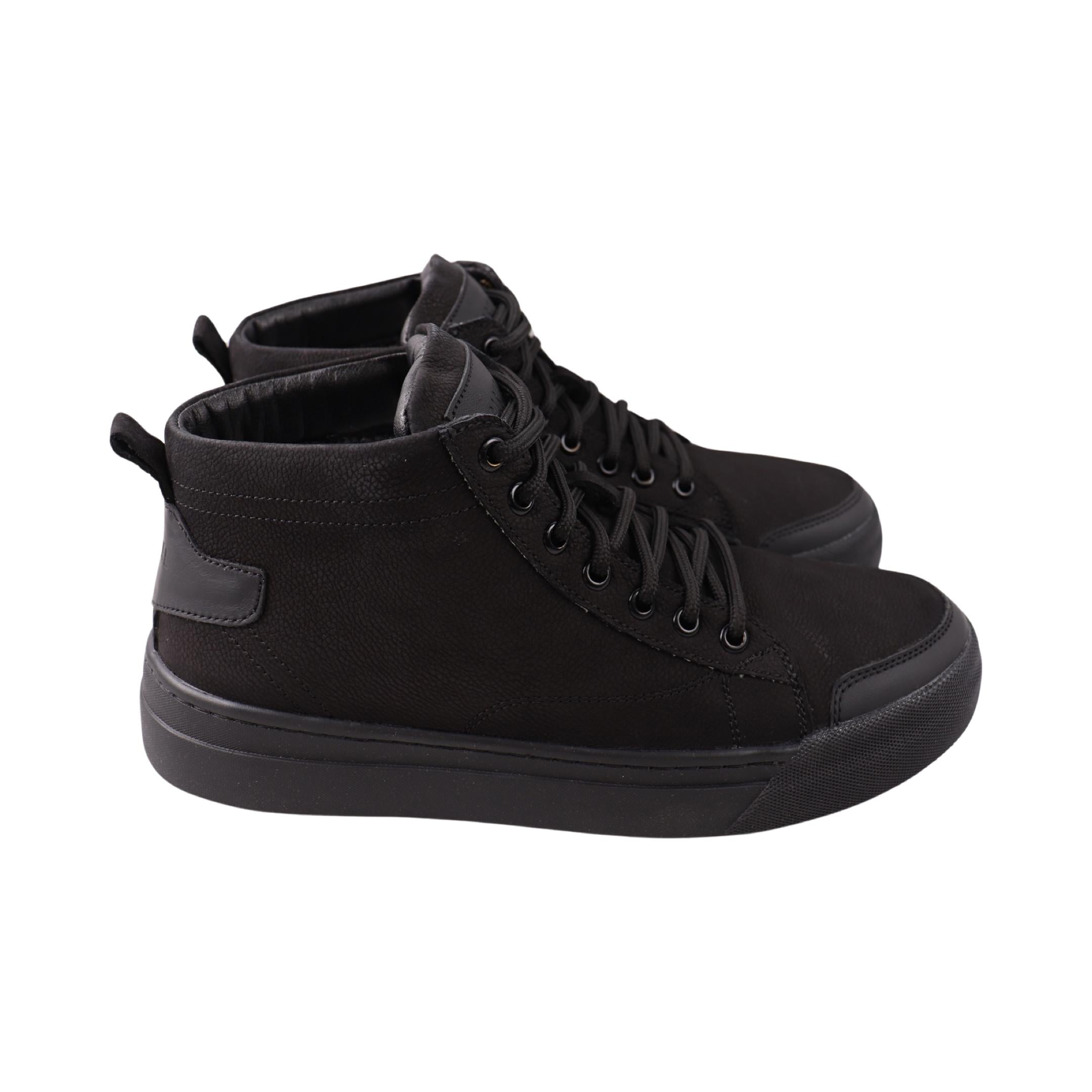 Ботинки мужские Rondo натуральный нубук р. 40 Черный (62-24ZHS)