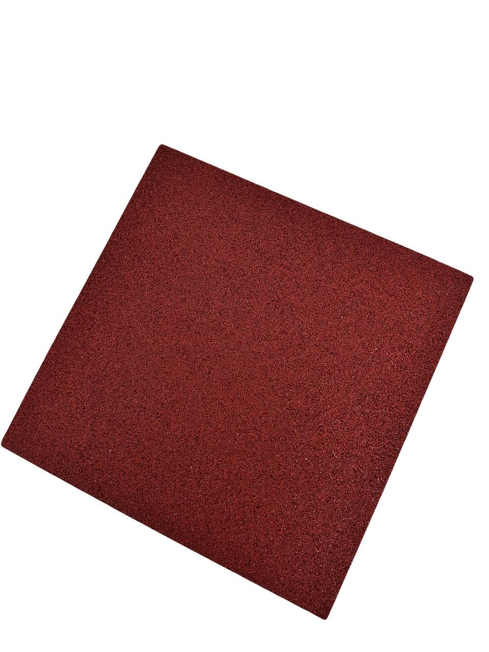 Плитка гумова Standard 500х500х30 мм Червоний