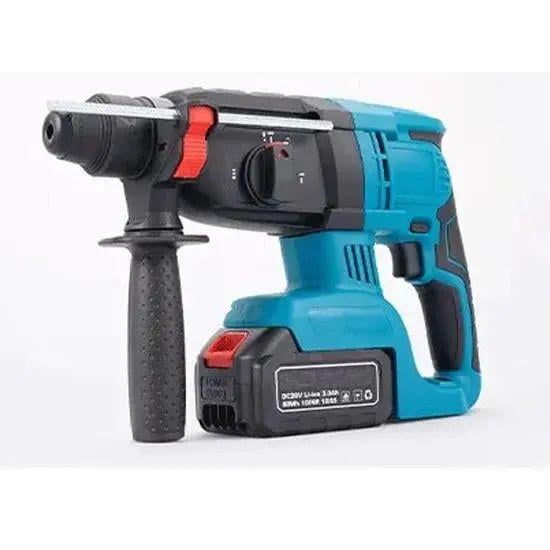 Перфоратор аккумуляторный Li-ion бесщеточный с зарядным устройством 18В 6 Ач 4700 ударов и 1000 об/мин (opt-75698)