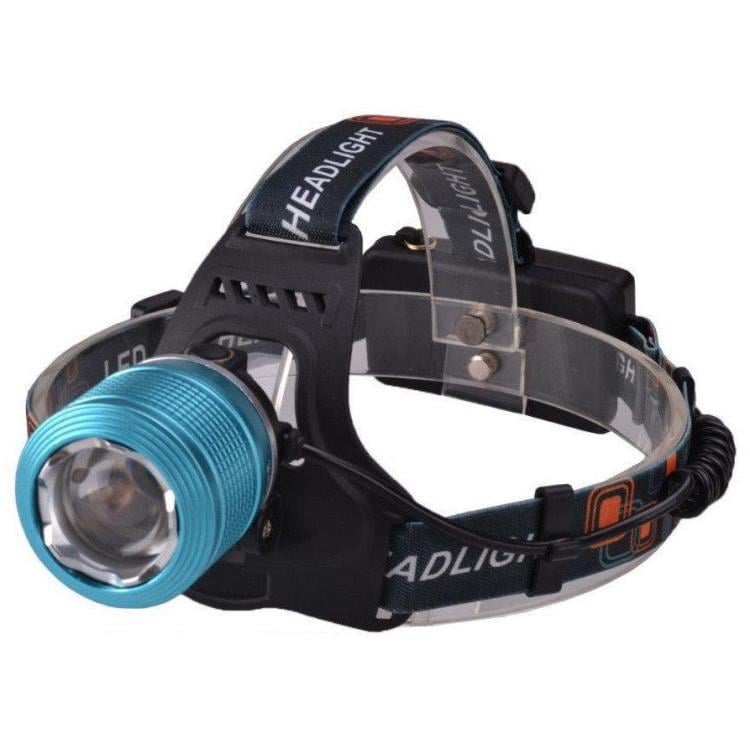 Налобний ліхтар Bailong BL-2199 діод T6 1200 лм 2 акумулятори 18650 адаптер 220 В (ML-04745)