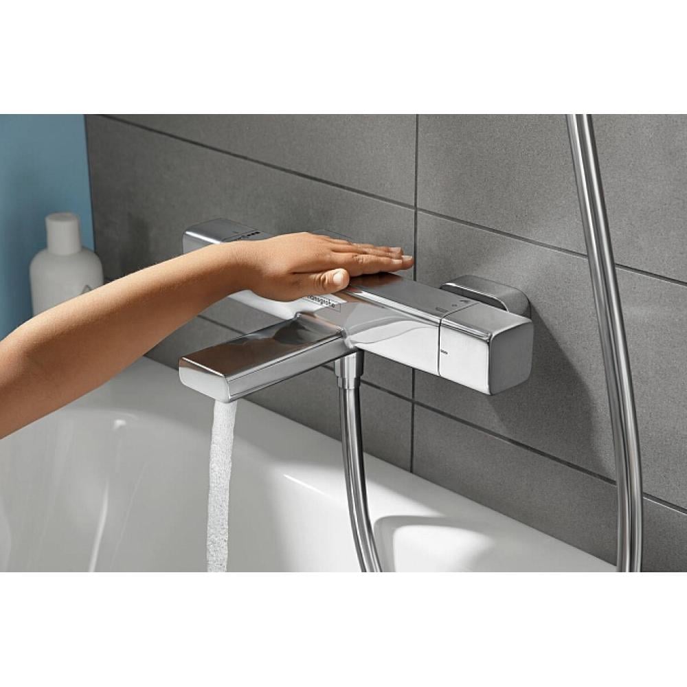 Душевая система с термостатом Hansgrohe CROMA E 27687000 Хром (71674) - фото 5