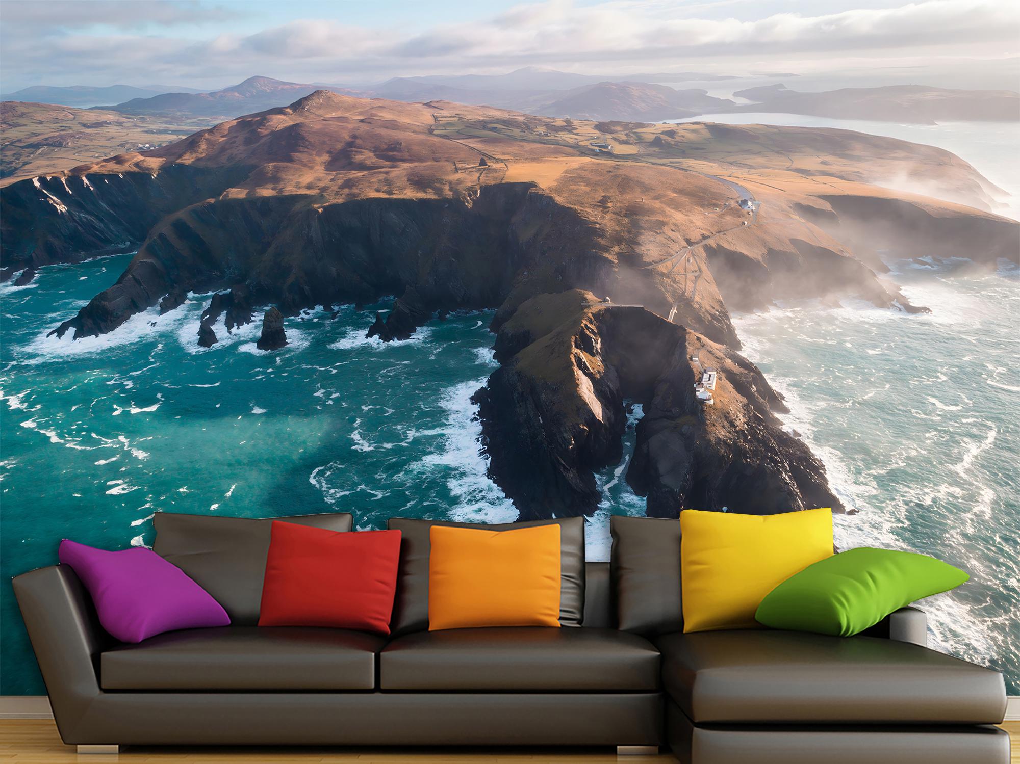 Фотообои флизелиновые Upstream Вид на побережье Ирландии 180х120 см (S5NTR-111/2) - фото 2 Фотообои флизелиновые Upstream Вид на побережье Ирландии 180х120 см (S5NTR-111/2) - фото 2