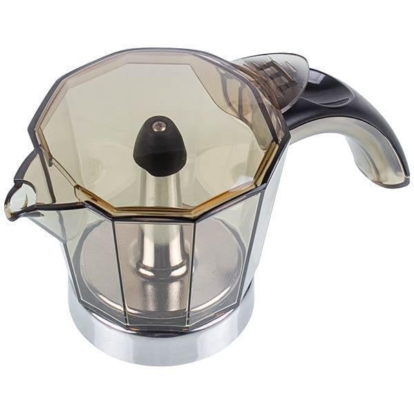 Крышка с колбой для гейзерной кофеварки Delonghi 7313285569 (00000008357)