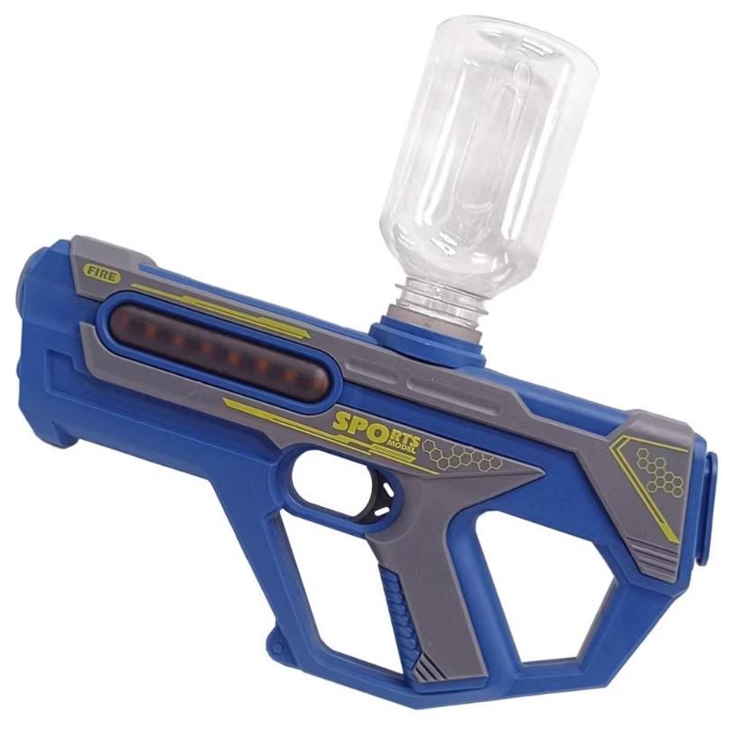 Автомат водяной автоматический WATER GUN 1005C на аккумуляторе свет бак 200 мл дальность 7 м 6+ Синий Автомат водяной автоматический WATER GUN 1005C на аккумуляторе свет бак 200 мл дальность 7 м 6+ Синий