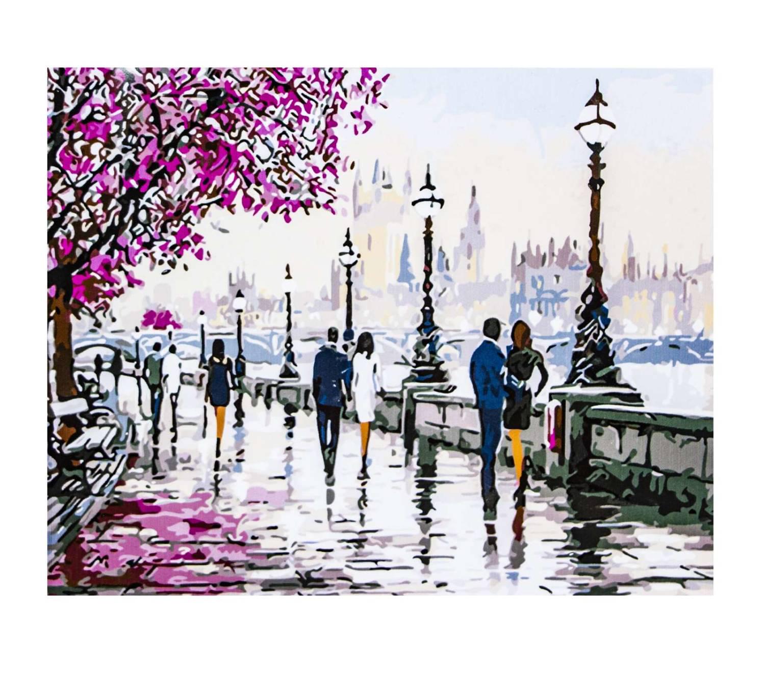Картина по номерам Люди с красками и кистями 40х50 см Multicolor (1154200030)