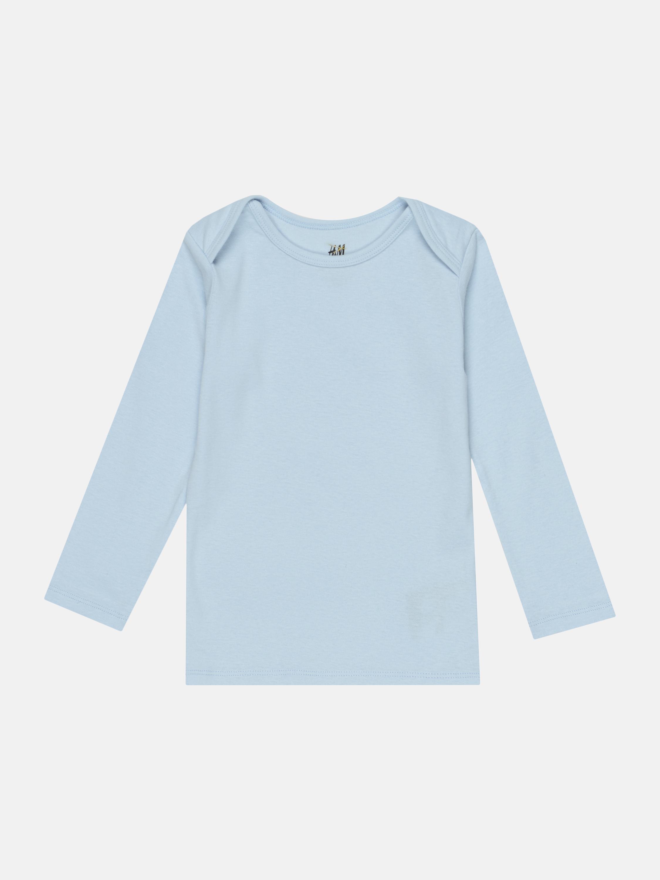 Лонгслив H&M 92 см Голубой (12027340272)