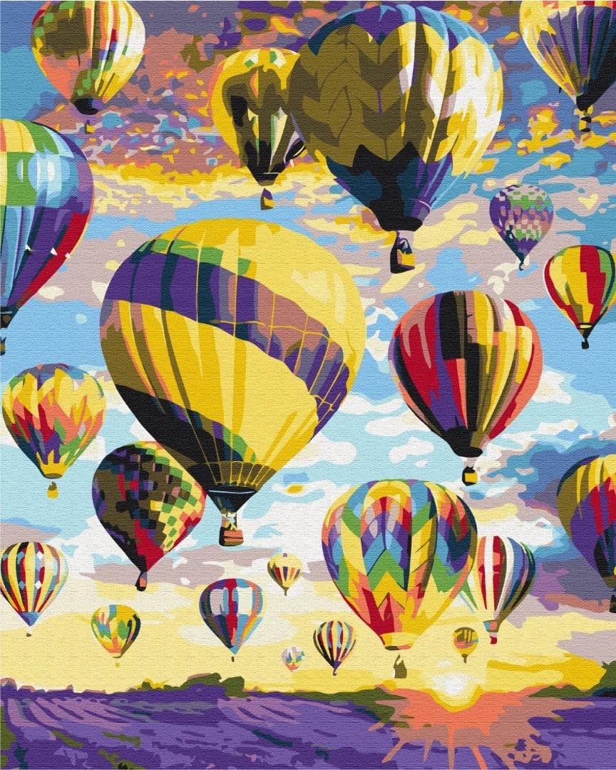 Картина по номерам BrushMe Мечты в небе BS28734 холст на подрамнике 40x50 см (1365951199)