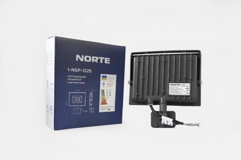 Прожектор Norte Spotlight 1-NSP-1225 50 Вт 6500 К з датчиком движения - фото 2