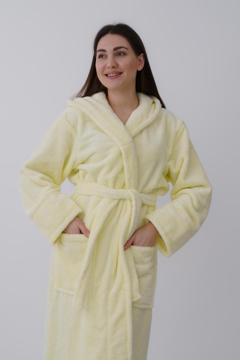 Халат жіночий UT Store HT01 S Лимонний - фото 3