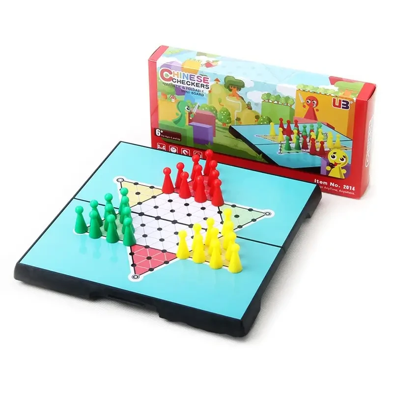 Головоломка магнітні китайські шашки Chinese Checkers складні