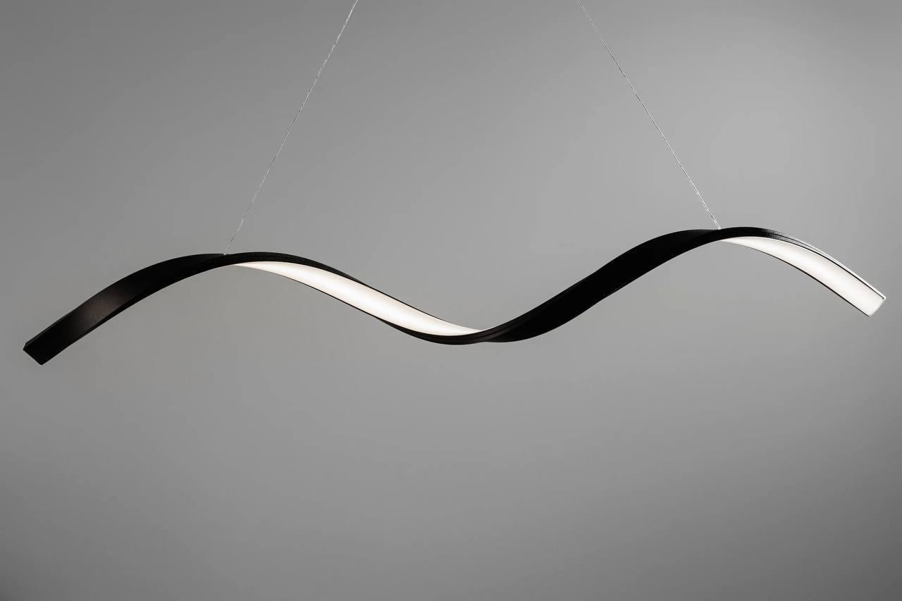 Светильник MG Group HELIX 2000х26х9 мм Черный матовый (M-HL-22)