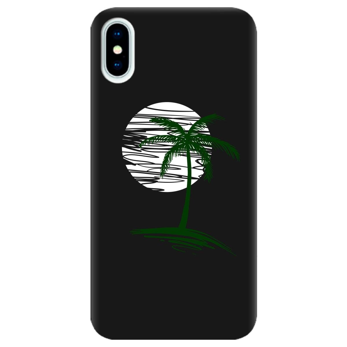 Силиконовый чехол Zorrov для Apple iPhone X - Sunset (10290050153033655)