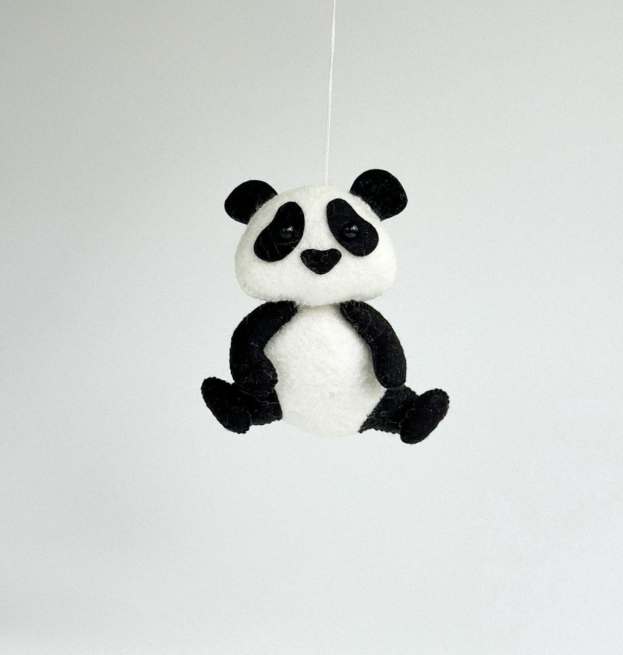 Іграшка з фетру ручної робота Панда (28857507)