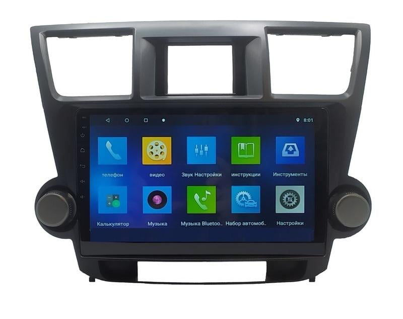 Автомагнитола Android 10.1 4/32 GB 10" для Toyota Highlander 2009-2014 (MER-14132_6237) Автомагнитола Android 10.1 4/32 GB 10" для Toyota Highlander 2009-2014 (MER-14132_6237)