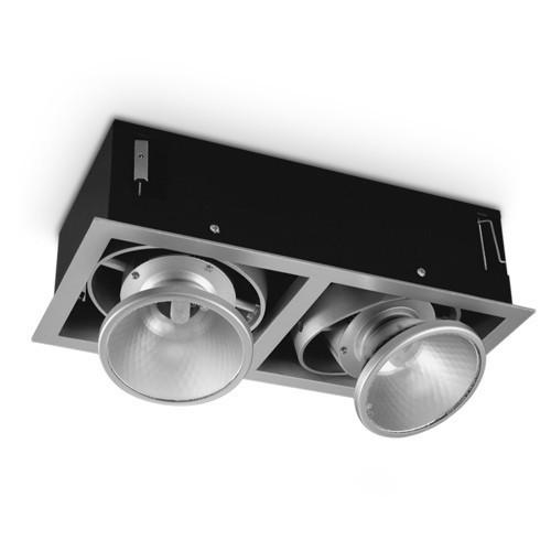 Світильник врізной Brilum PINO 200 Сірий