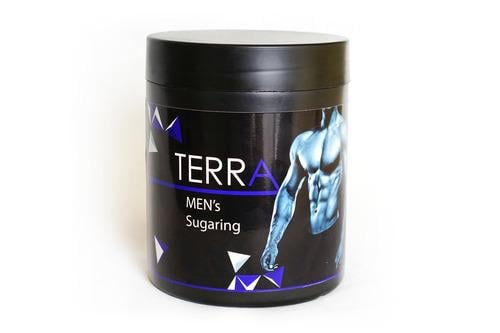 Паста цукрова TERRA MEN'S SUGARING чоловіча безкислотна з шунгітом Чорний