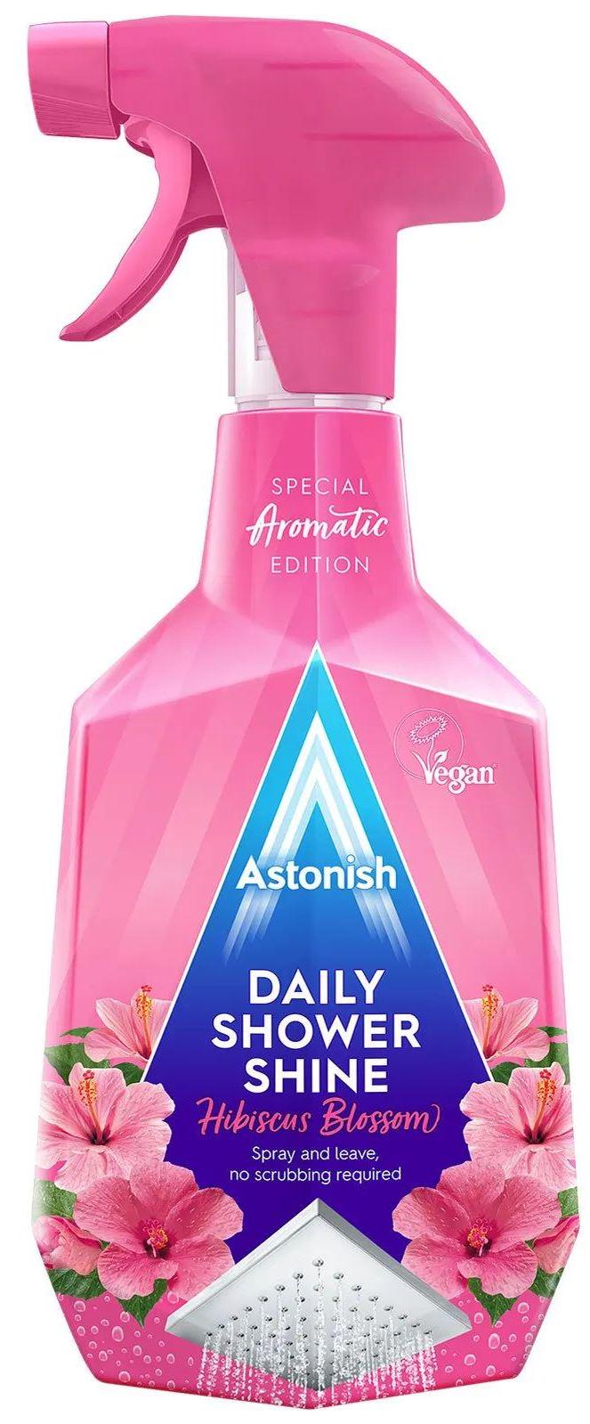 Засіб для миття душових кабін Astonish Hibiscus Blossom спрей 750 мл (13661)