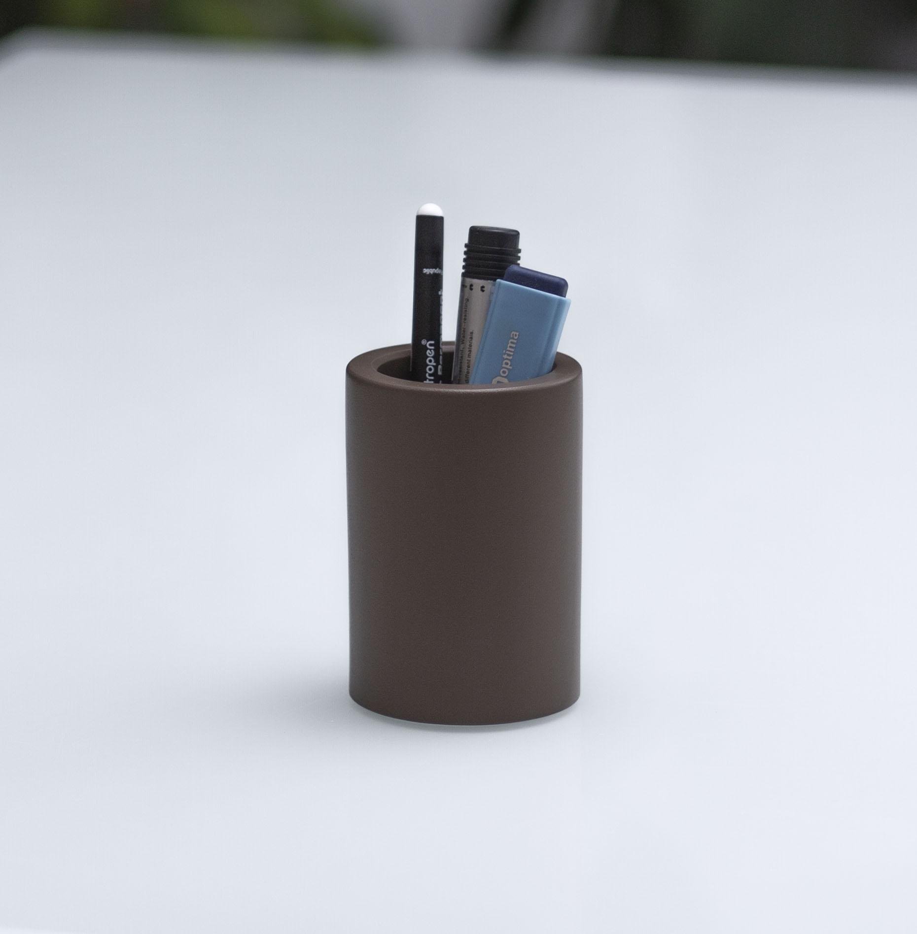 Подставка-органайзер/стакан для канцелярии CUTE Еlongated Cappuccino