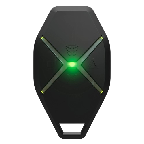 Брелок для управления системой охраны Tiras X-Key до 1200 м 4 кнопки 868 МГц Black (0df340b8)