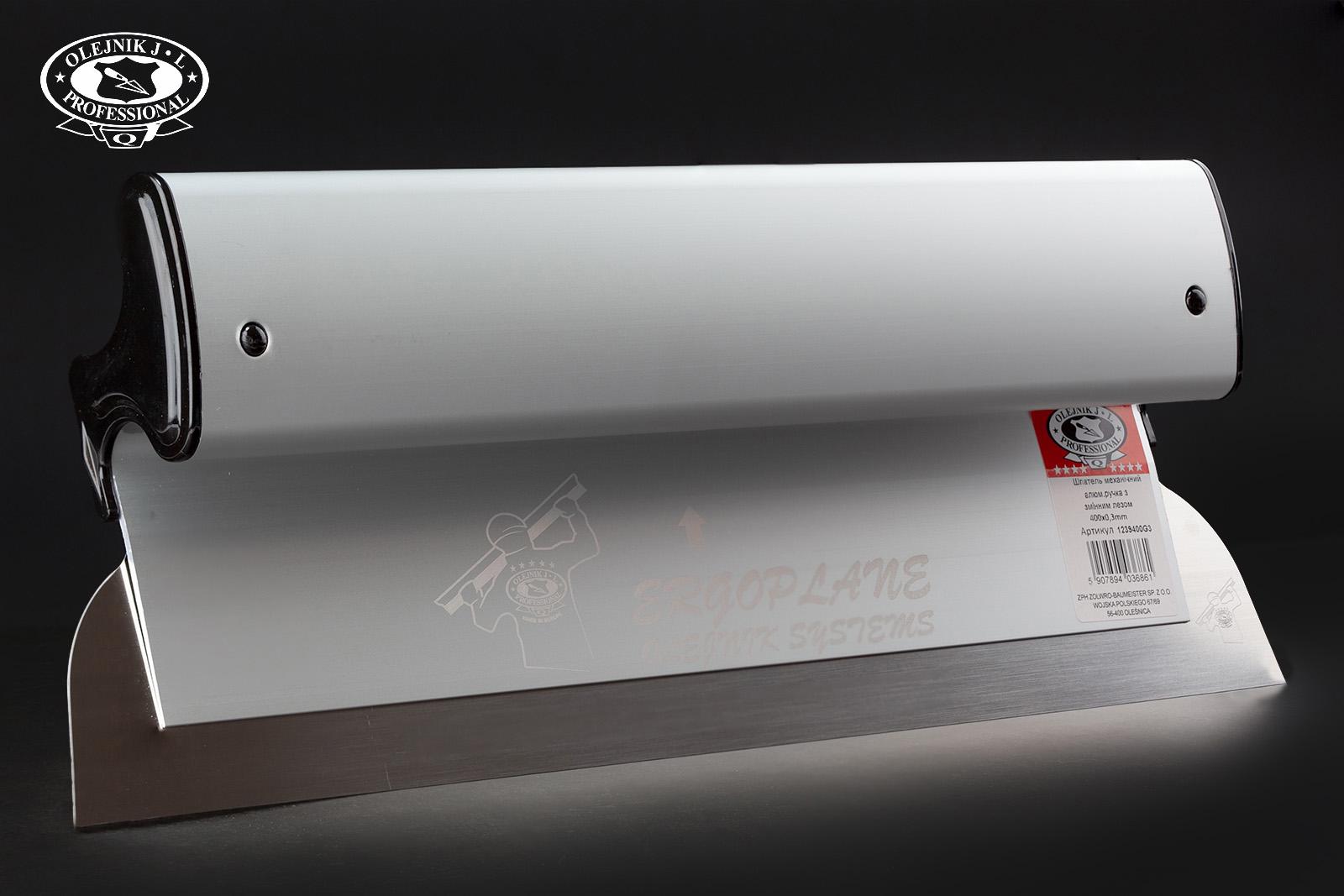 Шпатель Olejnik машинного нанесения 400 мм лезвие 0,5 мм (1239400G5) - фото 2 Шпатель Olejnik машинного нанесения 400 мм лезвие 0,5 мм (1239400G5) - фото 2