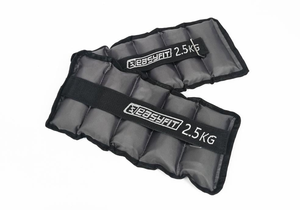 Утяжелители для ног и рук EasyFit Metal с металлом 2,5 кг 2 шт. (EF-AWTМ-250) - фото 2 Утяжелители для ног и рук EasyFit Metal с металлом 2,5 кг 2 шт. (EF-AWTМ-250) - фото 2