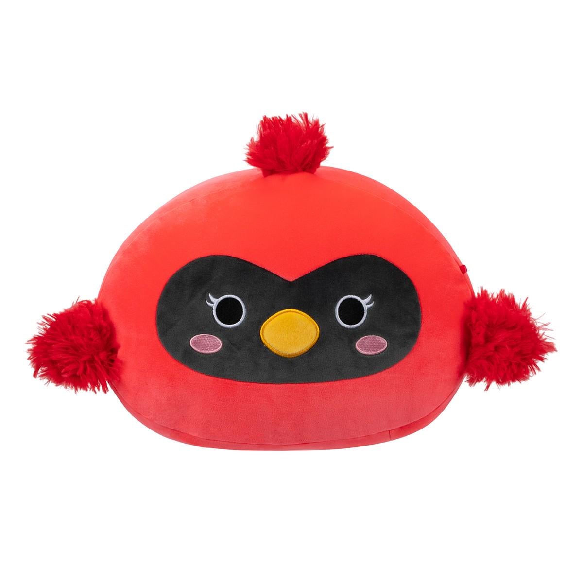 Игрушка мягкая SQUISHMALLOWS Кардинал 30 см Красный