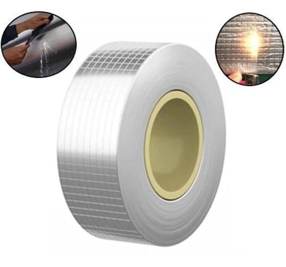 Стрічка водонепроникна алюмінієва Butyl Waterproof tape 5 см 10м (KS2435464) - фото 2