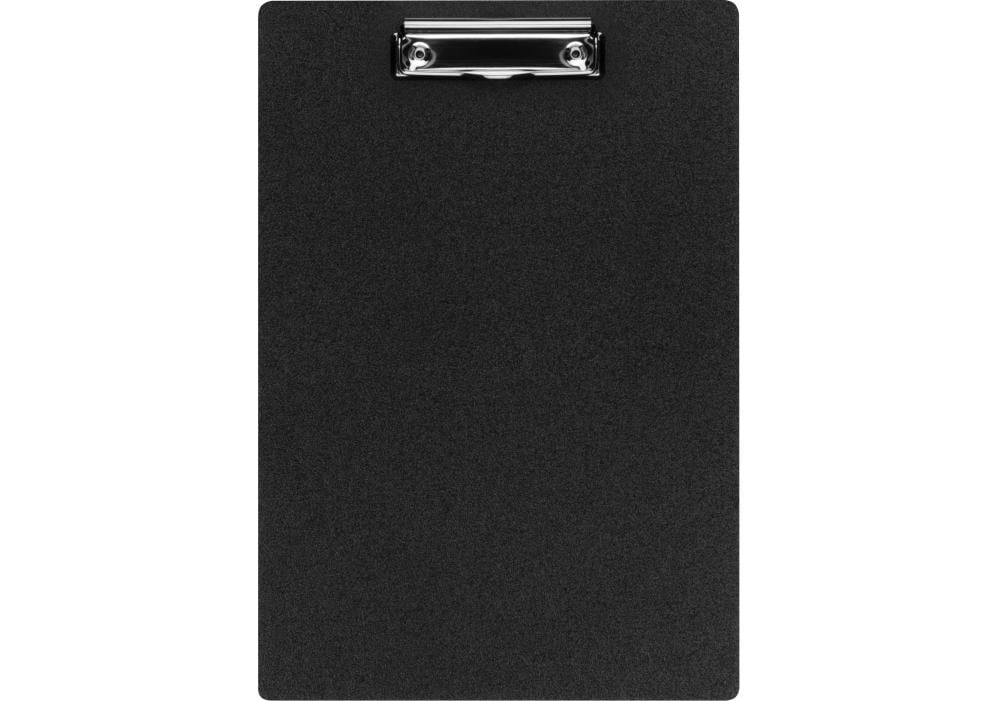 Планшет Economix с прижимом А4 пластик Черный (E30156-01)