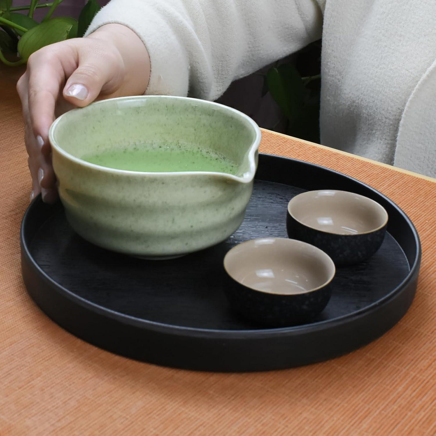 Набір для приготування матча преміальний Moolo керамічна чаша/керамічна підставка для вінчика/бамбуковий вінчик та мірна ложка - фото 8 Набір для приготування матча преміальний Moolo керамічна чаша/керамічна підставка для вінчика/бамбуковий вінчик та мірна ложка - фото 8