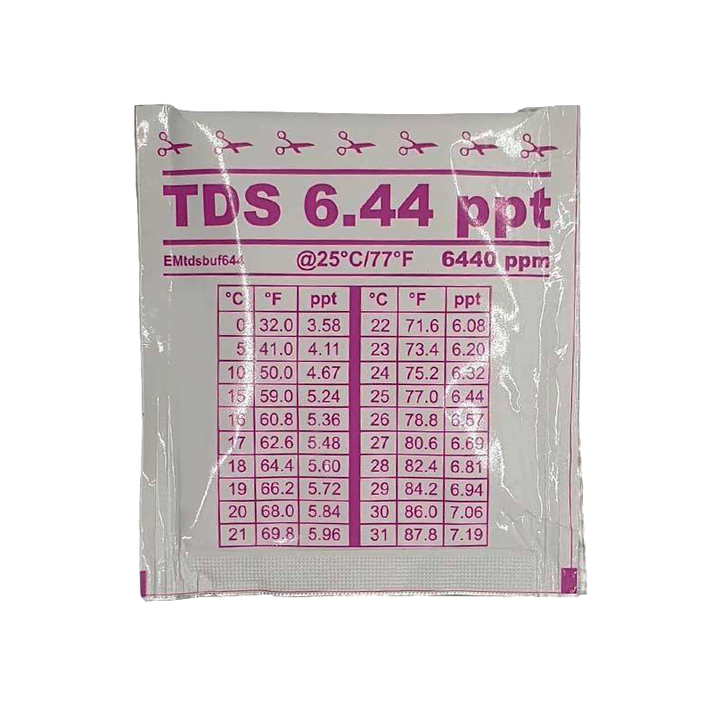 Калибровочный раствор Water-i.d. TDS 6,44 ppt 20 мл (EMtdsbuf644-20)