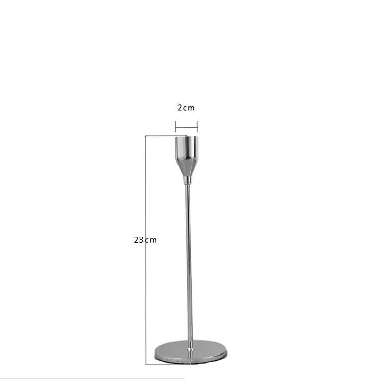 Підсвічники святкові Remy-Decor Гамлет металеві 3 шт. 23/28/33 см Сріблястий - фото 8 Підсвічники святкові Remy-Decor Гамлет металеві 3 шт. 23/28/33 см Сріблястий - фото 8