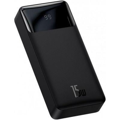 Повербанк Baseus Bipow Digital Display 15W 20000 mAh Black (PPDML-J01) - фото 2