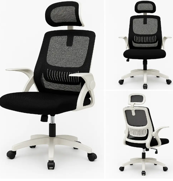 Кресло Diego ErgoFlex сетка Бело-черный - фото 7 Кресло Diego ErgoFlex сетка Бело-черный - фото 7