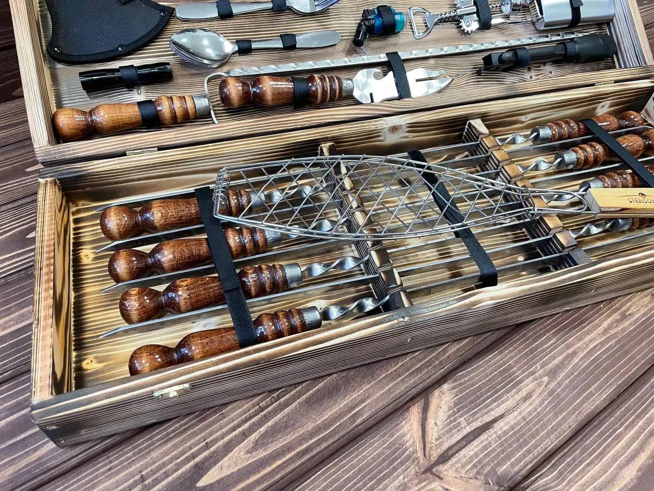 Набор шампуров Fisher №5 в кейсе (10642771) - фото 6