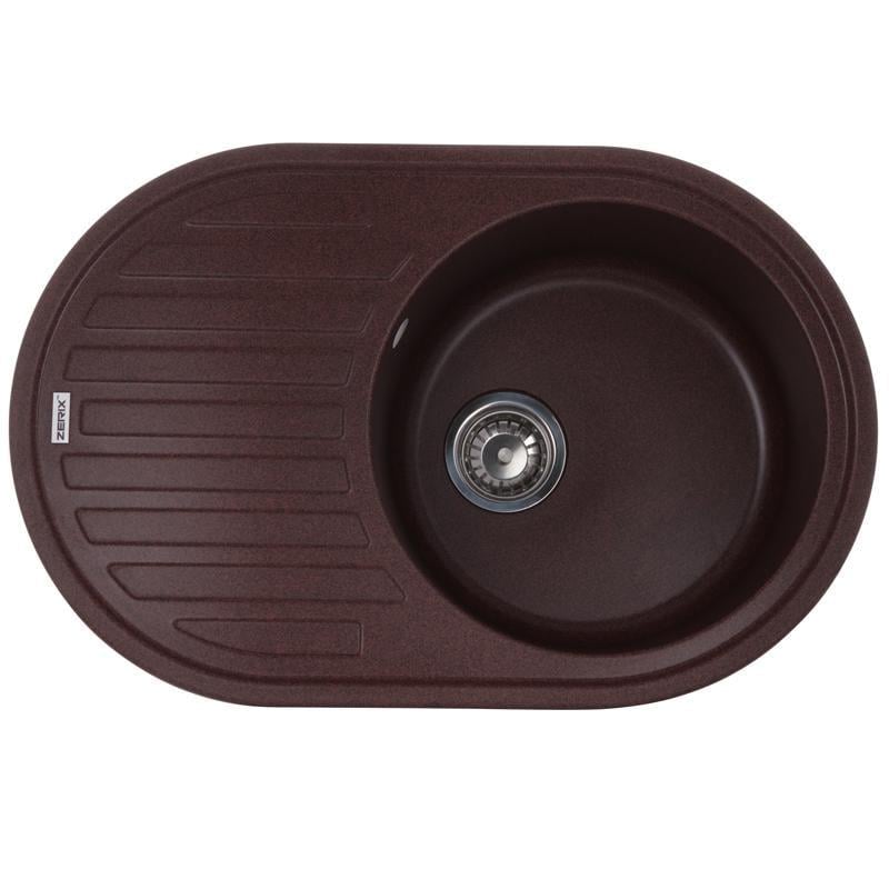 Мойка для кухни Zerix ZS-7750R-12 Коричневый (ZX4560)